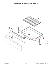 05 - Drawer & Broiler Parts parts for Maytag Range MER7664XS0 / from AppliancePartsPros.com