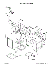03 - Chassis Parts parts for Maytag Range MER8680BS0 / from AppliancePartsPros.com