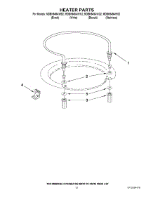 08 - Heater Parts parts for Maytag Dishwasher MDBH949AWB2 / from AppliancePartsPros.com