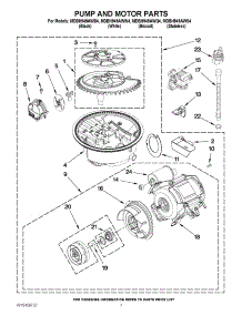 06 - Pump And Motor Parts parts for Maytag Dishwasher MDBH949AWQ4 / from AppliancePartsPros.com