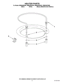08 - Heater Parts parts for Maytag Dishwasher MDBH949PAQ1 / from AppliancePartsPros.com