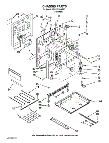 03 - Chassis Parts parts for Maytag Range MES5752BAS17 / from AppliancePartsPros.com