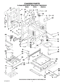 03 - Chassis Parts parts for Maytag Range MES5875BCW21 / from AppliancePartsPros.com