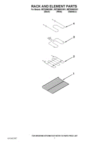 06 - Rack And Element Parts parts for Maytag Range MET8665XS01 / from AppliancePartsPros.com