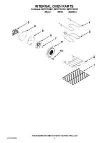 06 - Internal Oven Parts parts for Maytag Range MET8775XW01 / from AppliancePartsPros.com