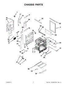 03 - Chassis Parts parts for Maytag Range MET8885XB02 / from AppliancePartsPros.com