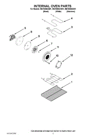06 - Internal Oven Parts parts for Maytag Range MET8885XS01 / from AppliancePartsPros.com