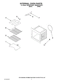 03 - Internal Oven Parts parts for Maytag Oven MEW5527DDB17 / from AppliancePartsPros.com