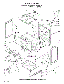 03 - Chassis Parts parts for Maytag Range YMER5605YW0 / from AppliancePartsPros.com