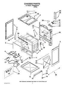 03 - Chassis Parts parts for Maytag Range YMER5605YW1 / from AppliancePartsPros.com