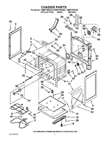 03 - Chassis Parts parts for Maytag Range YMER7765WW2 / from AppliancePartsPros.com