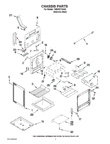 03 - Chassis Parts parts for Maytag Range YMER8775AS0 / from AppliancePartsPros.com