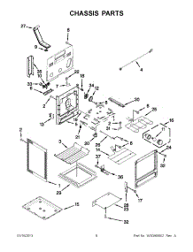 04 - Chassis Parts parts for Maytag Range YMER8775BS0 / from AppliancePartsPros.com