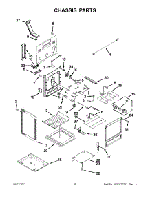 04 - Chassis Parts parts for Maytag Range YMER8880BW0 / from AppliancePartsPros.com