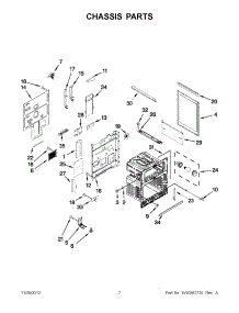 03 - Chassis Parts parts for Maytag Range YMET8665XW02 / from AppliancePartsPros.com