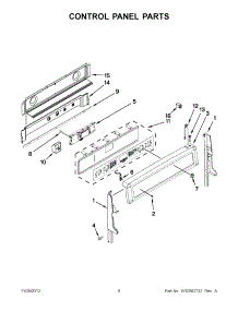 02 - Control Panel Parts parts for Maytag Range YMET8885XS02 / from AppliancePartsPros.com
