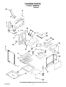 04 - Chassis Parts parts for Maytag Range YMIR8890AS0 / from AppliancePartsPros.com