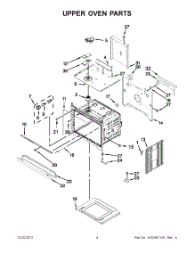 02 - Upper Oven Parts parts for Maytag Oven MEW7627AB01 / from AppliancePartsPros.com