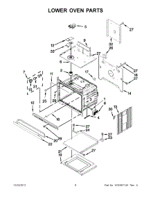 03 - Lower Oven Parts parts for Maytag Oven MEW7627AS01 / from AppliancePartsPros.com