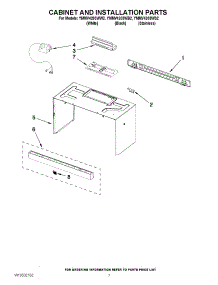 06 - Cabinet And Installation Parts parts for Maytag Microwave YMMV4203WW2 / from AppliancePartsPros.com