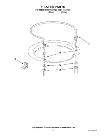08 - Heater Parts parts for Maytag Dishwasher MDBTT53AWB2 / from AppliancePartsPros.com