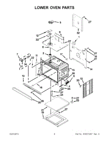 03 - Lower Oven Parts parts for Maytag Oven MEW9627AB01 / from AppliancePartsPros.com