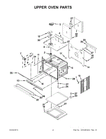 02 - Upper Oven Parts parts for Maytag Dryer MEW9627AS00 / from AppliancePartsPros.com
