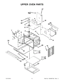 03 - Upper Oven Parts parts for Maytag Oven MEW9630AB01 / from AppliancePartsPros.com
