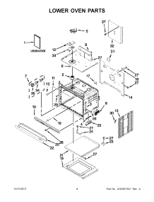 02 - Lower Oven Parts parts for Maytag Oven MEW9630AS01 / from AppliancePartsPros.com