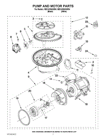 06 - Pump And Motor Parts parts for Maytag Dishwasher MDC4809AWB4 / from AppliancePartsPros.com