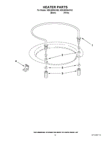 08 - Heater Parts parts for Maytag Dishwasher MDC4809AWW2 / from AppliancePartsPros.com
