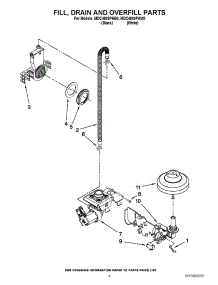 04 - Fill, Drain And Overfill Parts parts for Maytag Dishwasher MDC4809PAW0 / from AppliancePartsPros.com