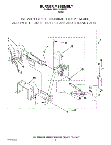 04 - Burner Assembly parts for Maytag Dryer MDG17CSAWW2 / from AppliancePartsPros.com