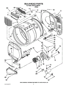 03 - Bulkhead Parts parts for Maytag Dryer MDG17CSBGW1 / from AppliancePartsPros.com