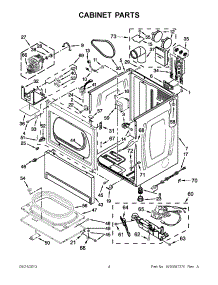 02 - Cabinet Parts parts for Maytag Dryer MDG17CSBGW3 / from AppliancePartsPros.com