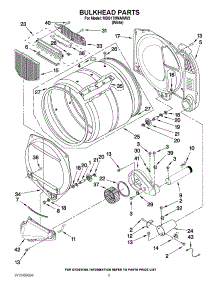 03 - Bulkhead Parts parts for Maytag Dryer MDG17MNAWW2 / from AppliancePartsPros.com