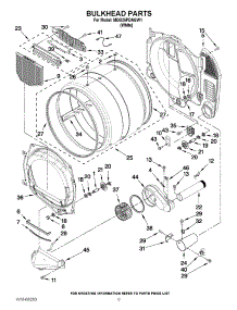 03 - Bulkhead Parts parts for Maytag Dryer MDG25PDAGW1 / from AppliancePartsPros.com