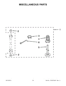 12 - Miscellaneous Parts parts for Whirlpool Washer Dryer Combo LTG5243DQC / from AppliancePartsPros.com