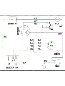 Air Conditioner  Wiring Information parts for Samsung Room Air Conditioner AW0719 from AppliancePartsPros.com