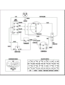 Air Conditioner  Wiring Information parts for Samsung Room Air Conditioner AW0750/XAA from AppliancePartsPros.com
