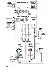 Air Conditioner  Wiring Information parts for Samsung Room Air Conditioner AW1801B/XAA from AppliancePartsPros.com