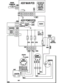 Air Conditioner  Wiring Information parts for Samsung Room Air Conditioner AW1891L from AppliancePartsPros.com