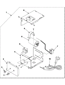 Air Conditioner  Control Assembly parts for Samsung Room Air Conditioner AW0719/XAA from AppliancePartsPros.com