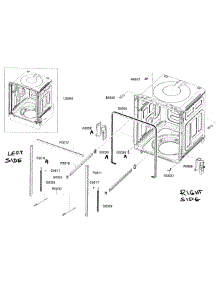 Tub Assy parts for Samsung Dishwasher DMR77LHS/XAA-0000 / from AppliancePartsPros.com