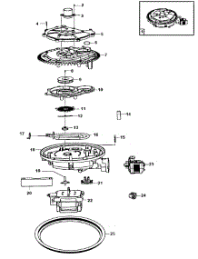 Pump Assy parts for Samsung Dishwasher DMT400RHS/XAA / from AppliancePartsPros.com