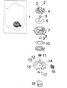Pump Assy parts for Samsung Dishwasher DMT300RFB/XAA / from AppliancePartsPros.com