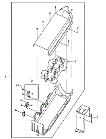 Heater Assy parts for Samsung Dryer DV330AEW/XAA / from AppliancePartsPros.com