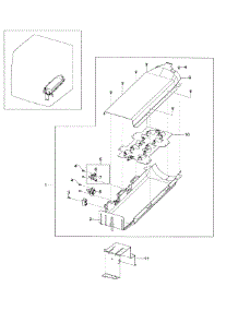 Heater parts for Samsung Dryer DV209AEW/XAA-0000 / from AppliancePartsPros.com
