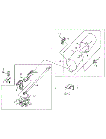 Heater Assy parts for Samsung Dryer DV330AGB/XAA / from AppliancePartsPros.com