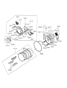 Drum Assy parts for Samsung Dryer DV316LGS/XAA / from AppliancePartsPros.com